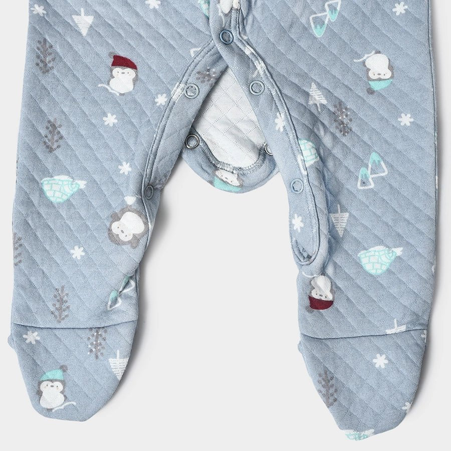 1Pk Blended Quilted Sleep Suit Sleep Suit 27