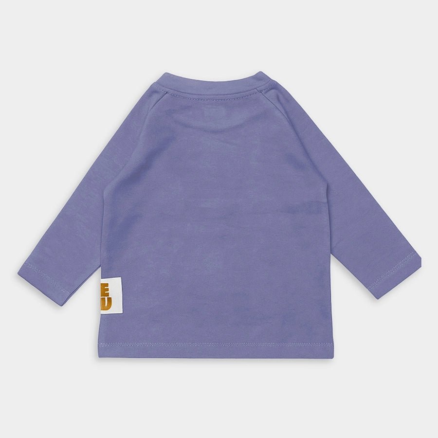 1Pk Blended Rib Knit Full Sleeve T-Shirt Full Sleeve T-Shirt 3