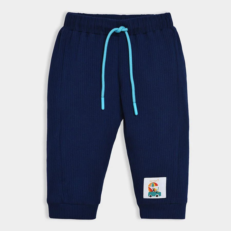 1Pk Blended Rib Knit Jogger Jogger 3