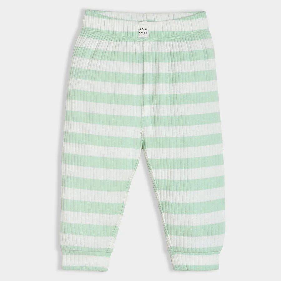 1Pk Blended Rib Knit Pyjama Pyjama 2