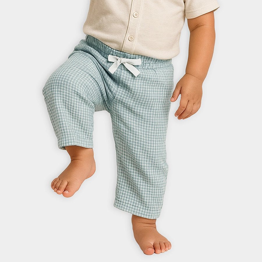 1Pk Blended Seersucker Jogger Jogger 1