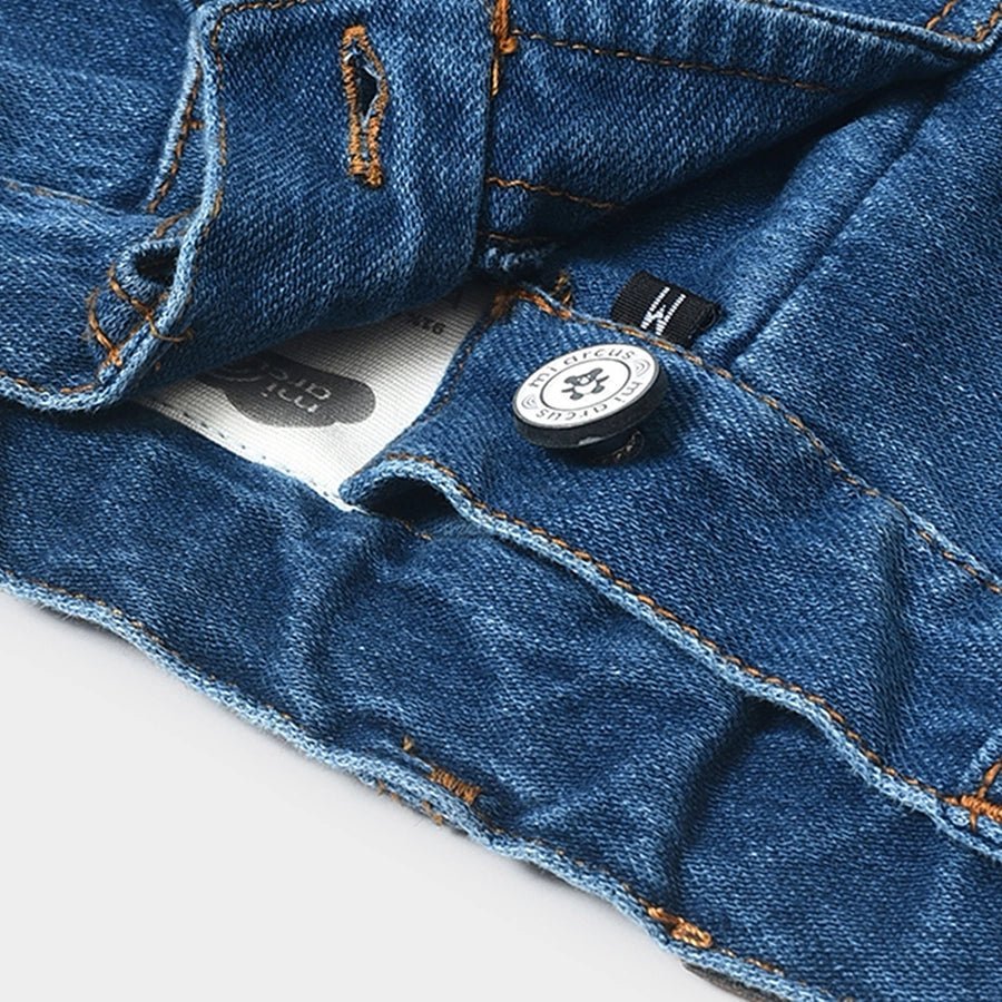 1Pk Blended Terry Denim Denim 17
