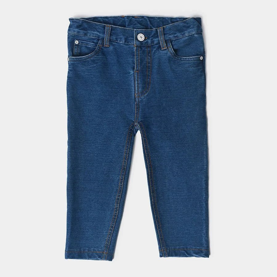 1Pk Blended Terry Denim Denim 2