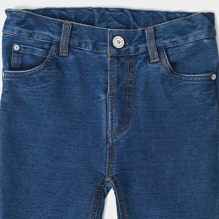 1Pk Blended Terry Denim Denim 4