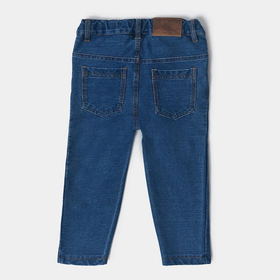 1Pk Blended Terry Denim Denim 3