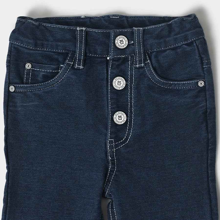 1Pk Blended Terry Denim Denim 11