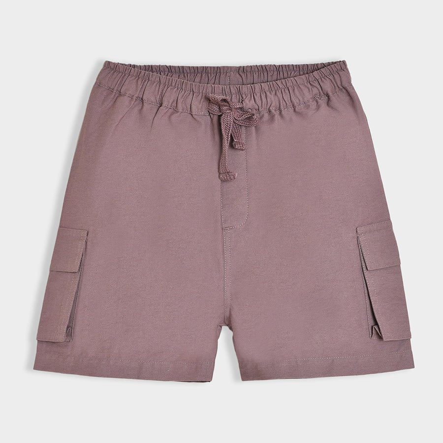 1Pk Blended Twill Shorts Shorts 3