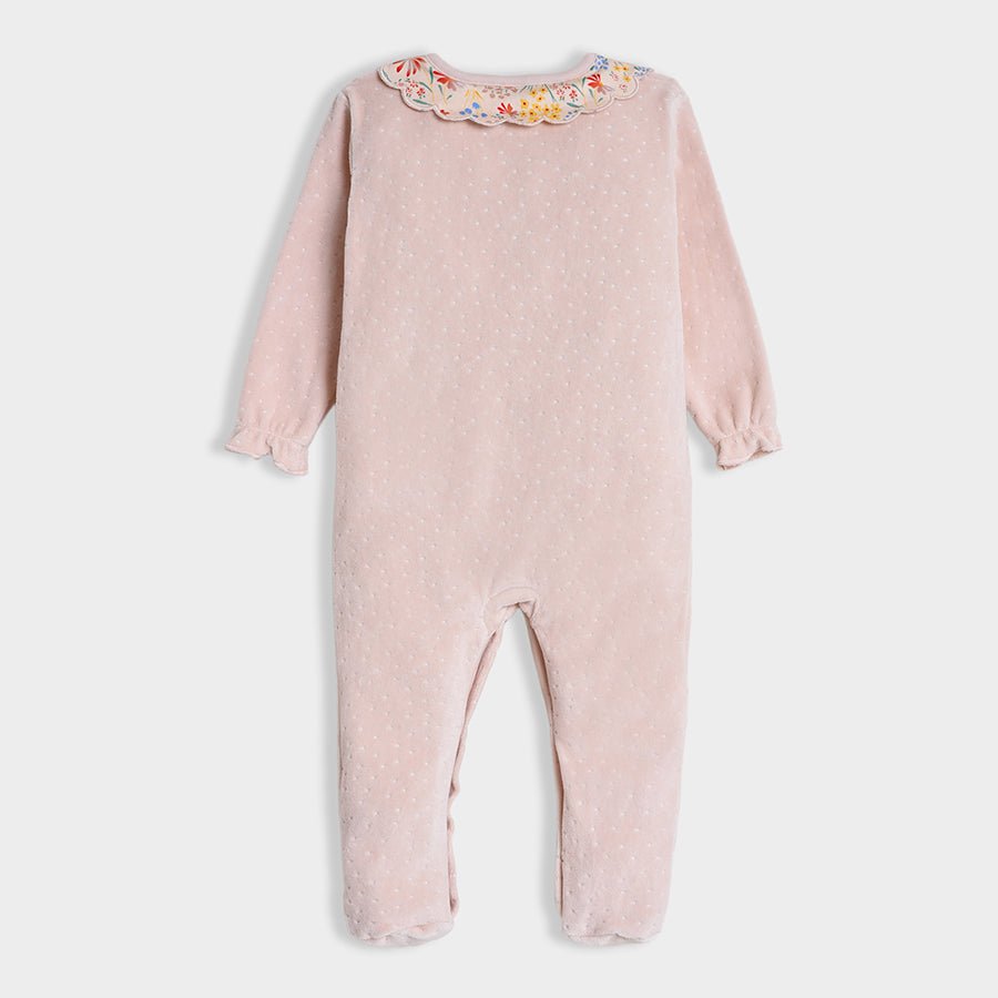 1Pk Blended Velour Sleep Suit Sleep Suit 3
