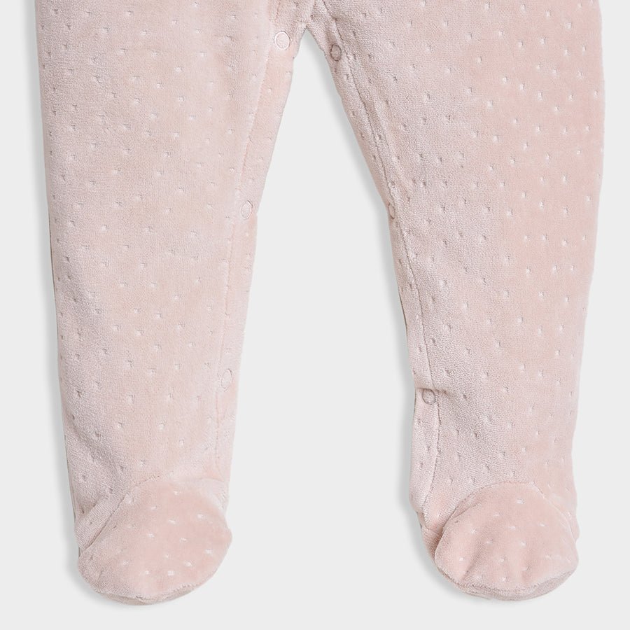 1Pk Blended Velour Sleep Suit Sleep Suit 6