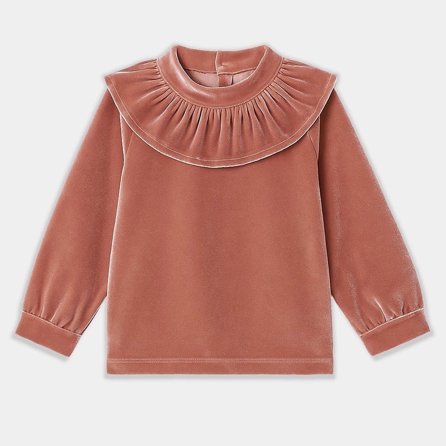 1Pk Blended Velvet Full Sleeve T-Shirt Full Sleeve T-Shirt 1