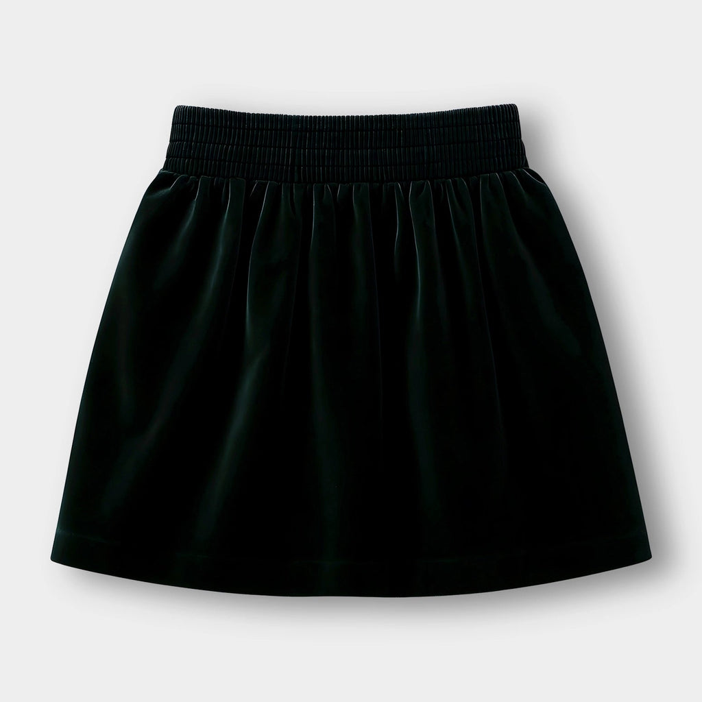 1Pk Blended Velvet Skirt Skirt 3