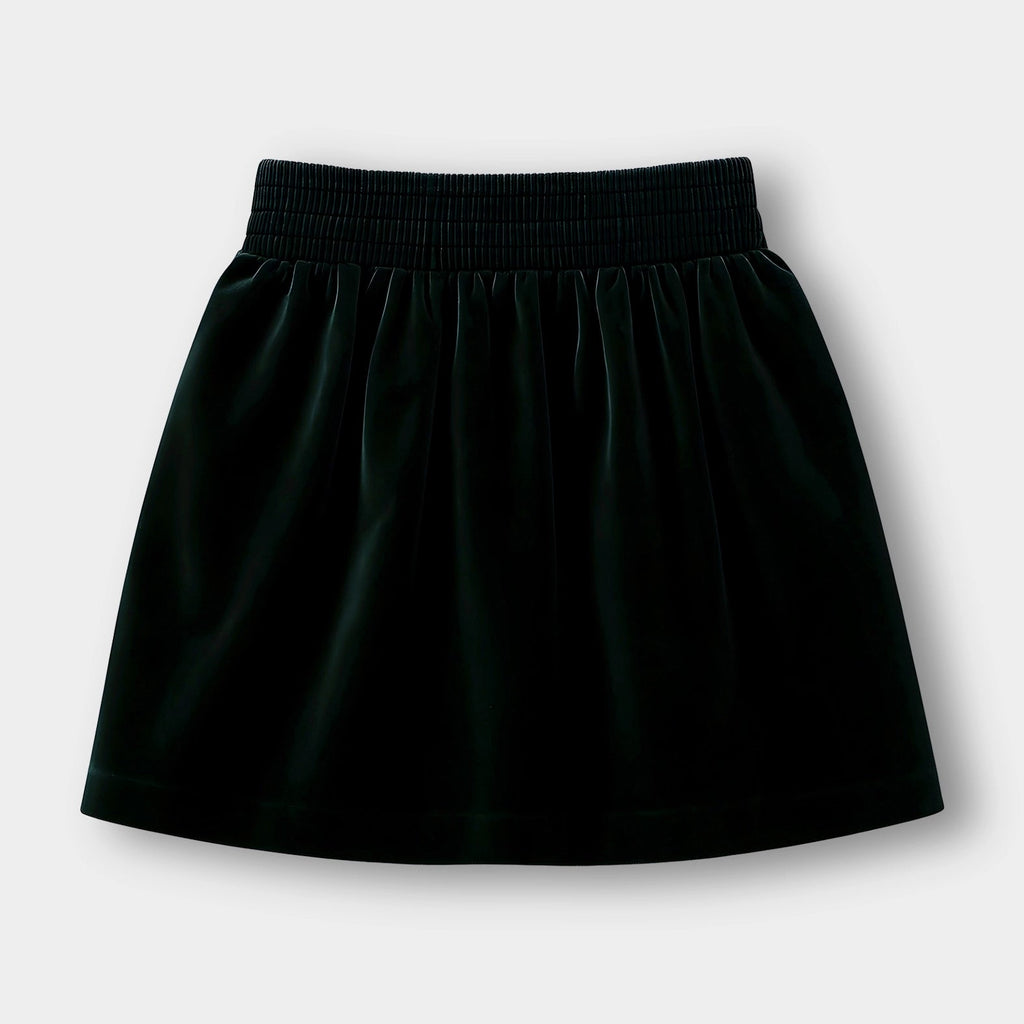 1Pk Blended Velvet Skirt Skirt 2