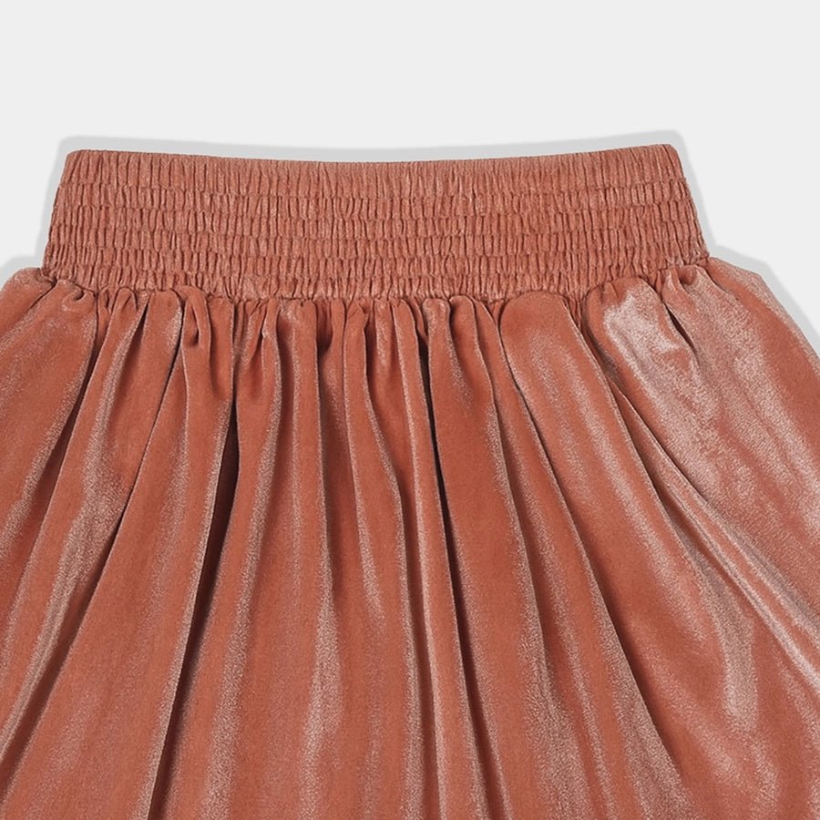 1Pk Blended Velvet Skirt Skirt 4