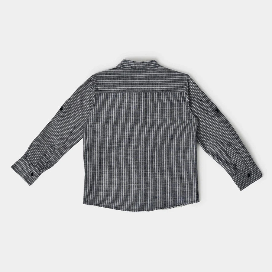 1Pk Blended Woven Shirt Shirt 9