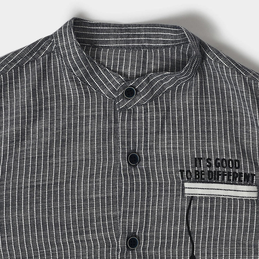 1Pk Blended Woven Shirt Shirt 4