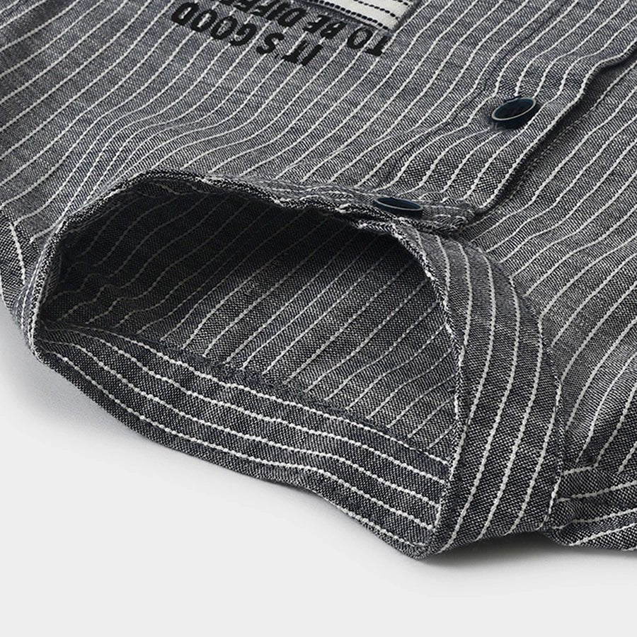 1Pk Blended Woven Shirt Shirt 12
