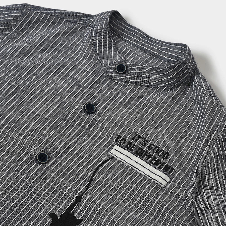 1Pk Blended Woven Shirt Shirt 11