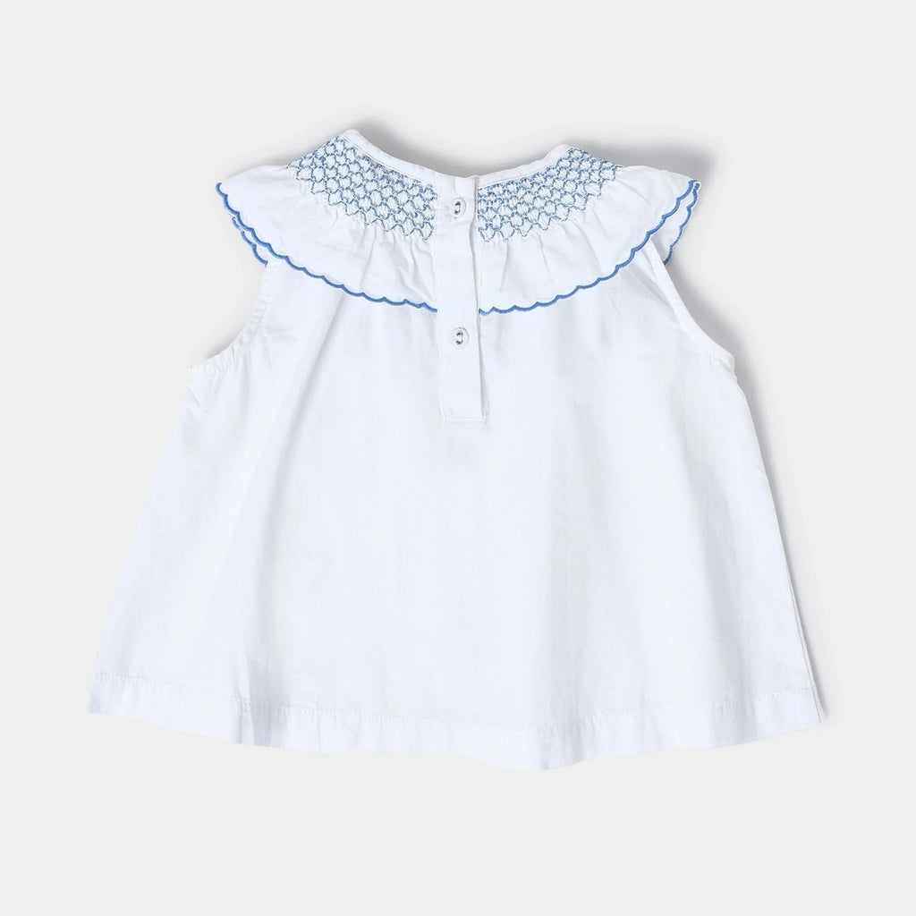 1Pk Cotton Chambray Frock Frock 7
