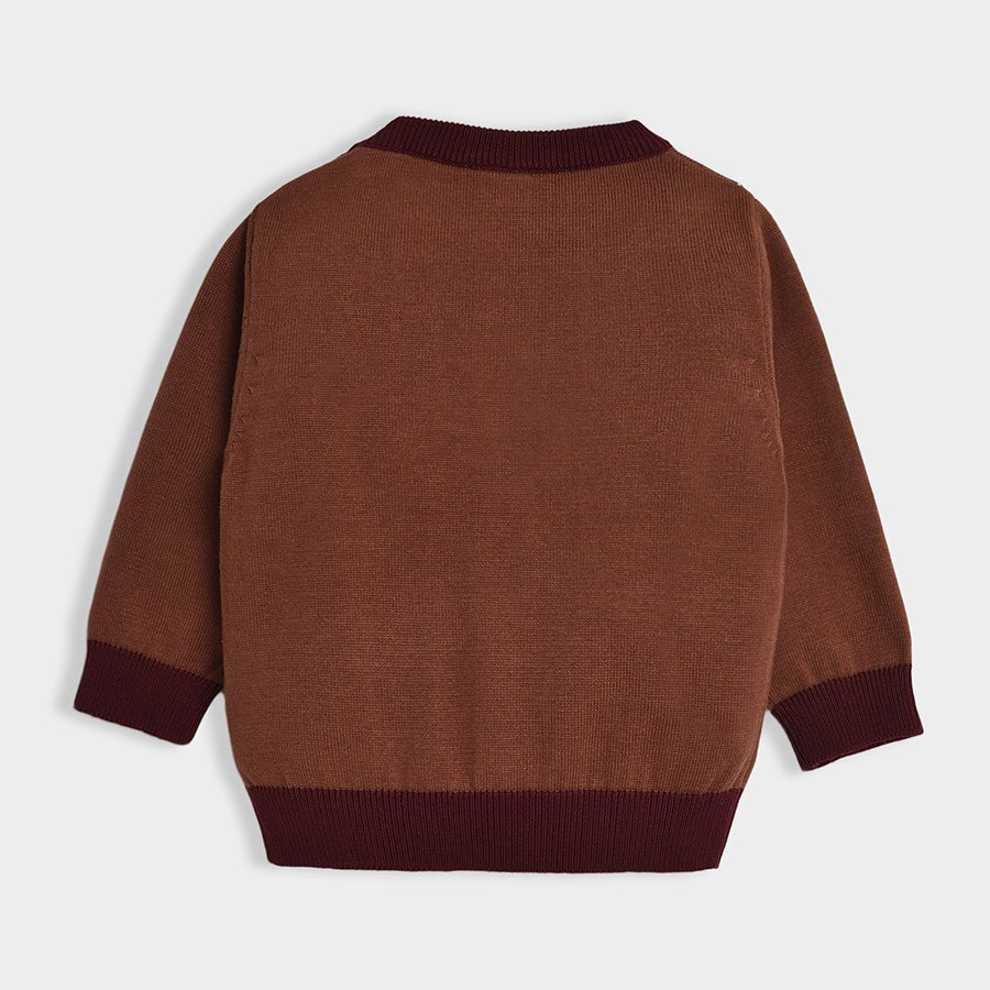 1Pk Cotton Fine Knit Sweater Full Sleeves Sweater Full Sleeves 3