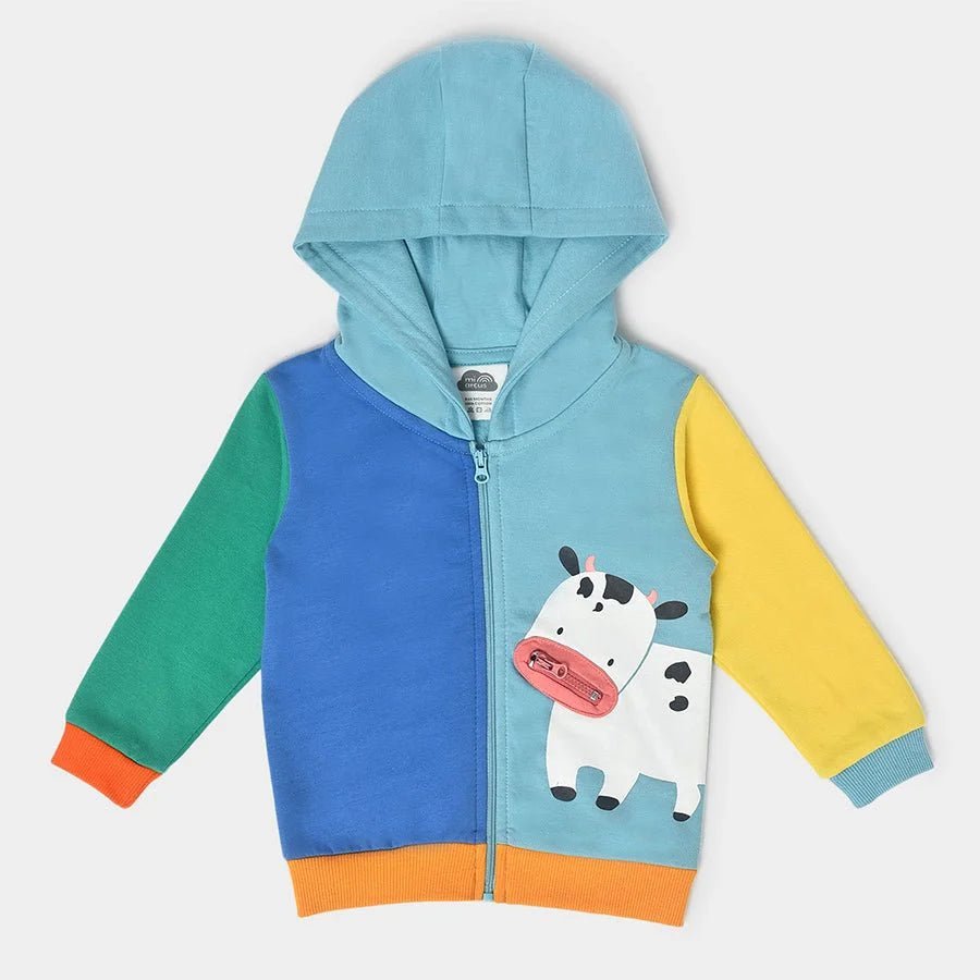 1Pk Cotton Fleece Jacket Full Sleeves Jacket Full Sleeves 2