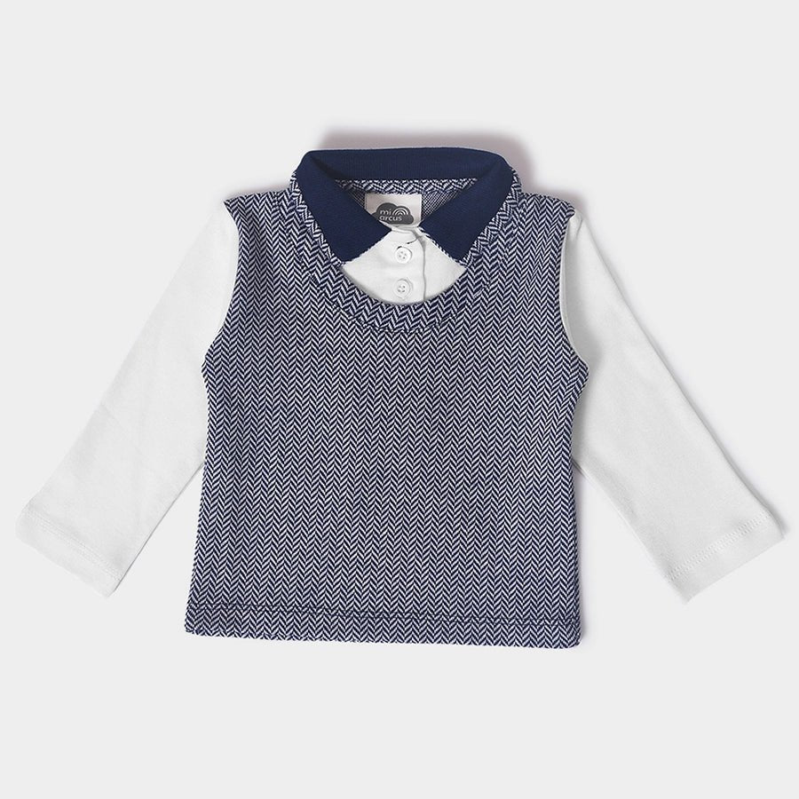 1Pk Cotton Herringbone Shirt Shirt 1