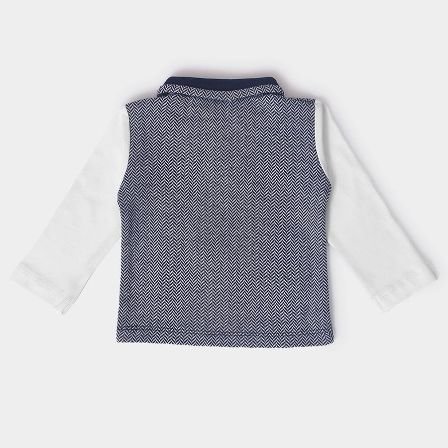 1Pk Cotton Herringbone Shirt Shirt 3
