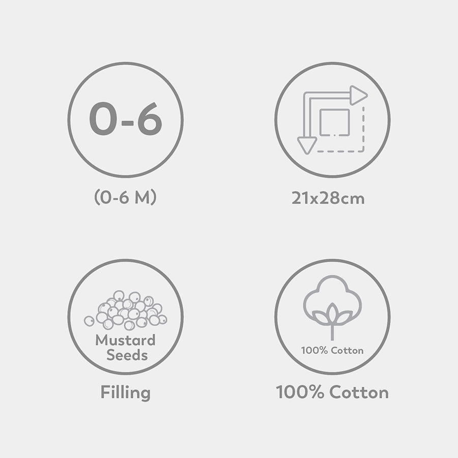 1Pk Cotton Interlock Mustard Seed Pillow Mustard Seed Pillow 5