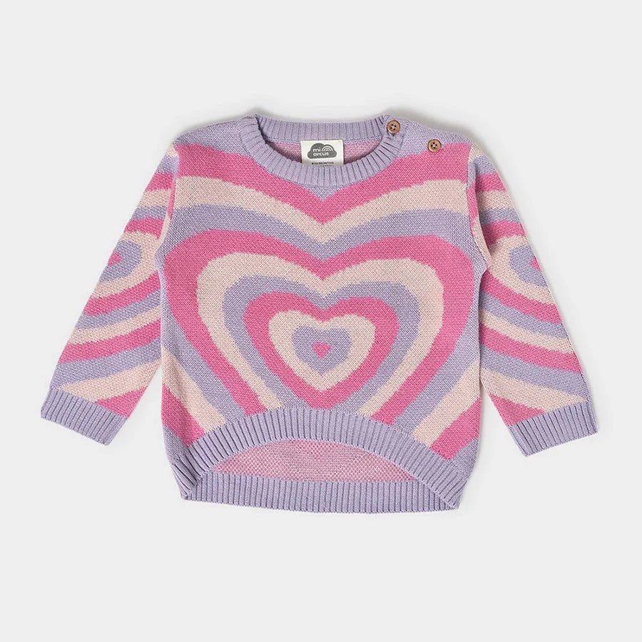 1Pk Cotton Jacquard Knit Sweater Full Sleeves Sweater Full Sleeves 1
