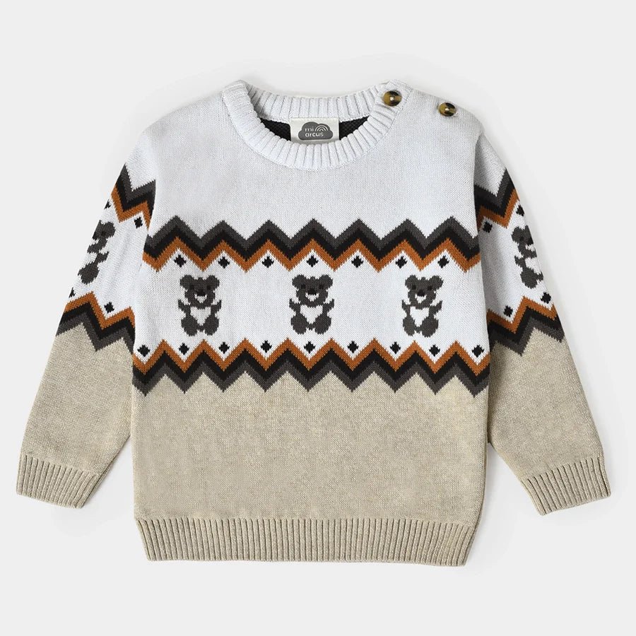 1Pk Cotton Jacquard Knit Sweater Full Sleeves Sweater Full Sleeves 9
