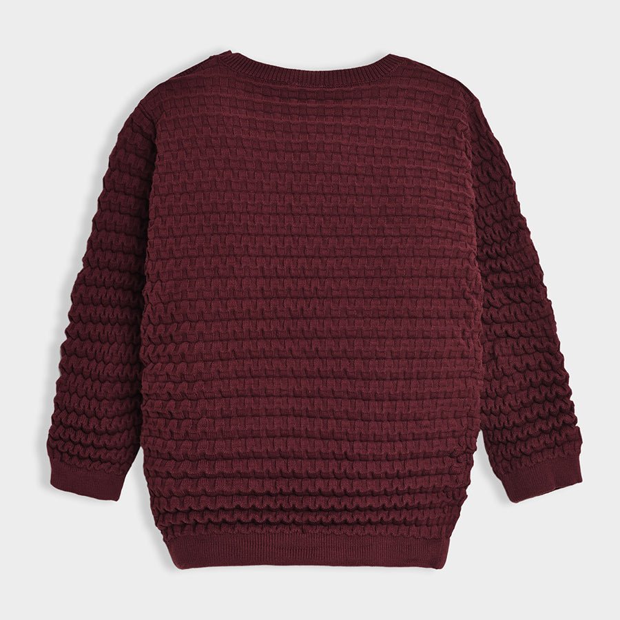 1PK Cotton Jersey Knit Sweater Full Sleeves Sweater Full Sleeves 3