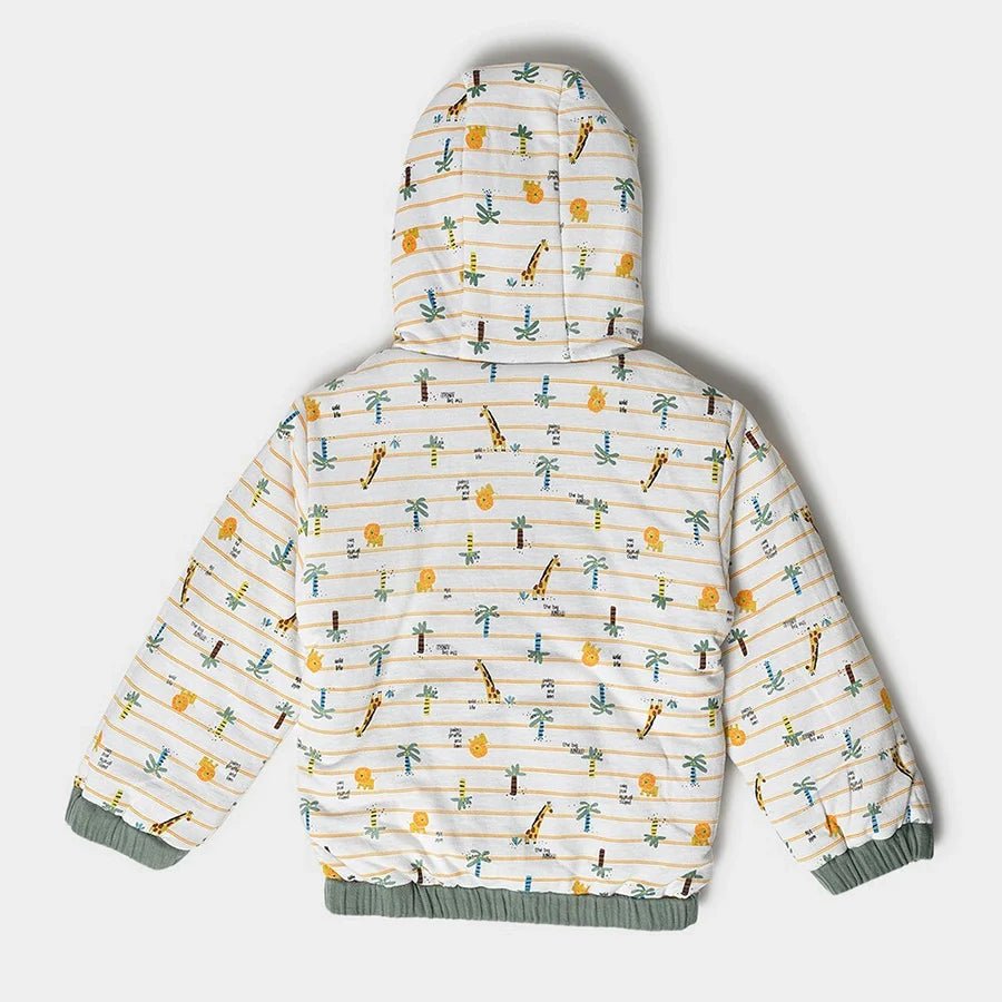 1Pk Cotton Muslin Reversible Jacket Full Sleeves Reversible Jacket Full Sleeves 7