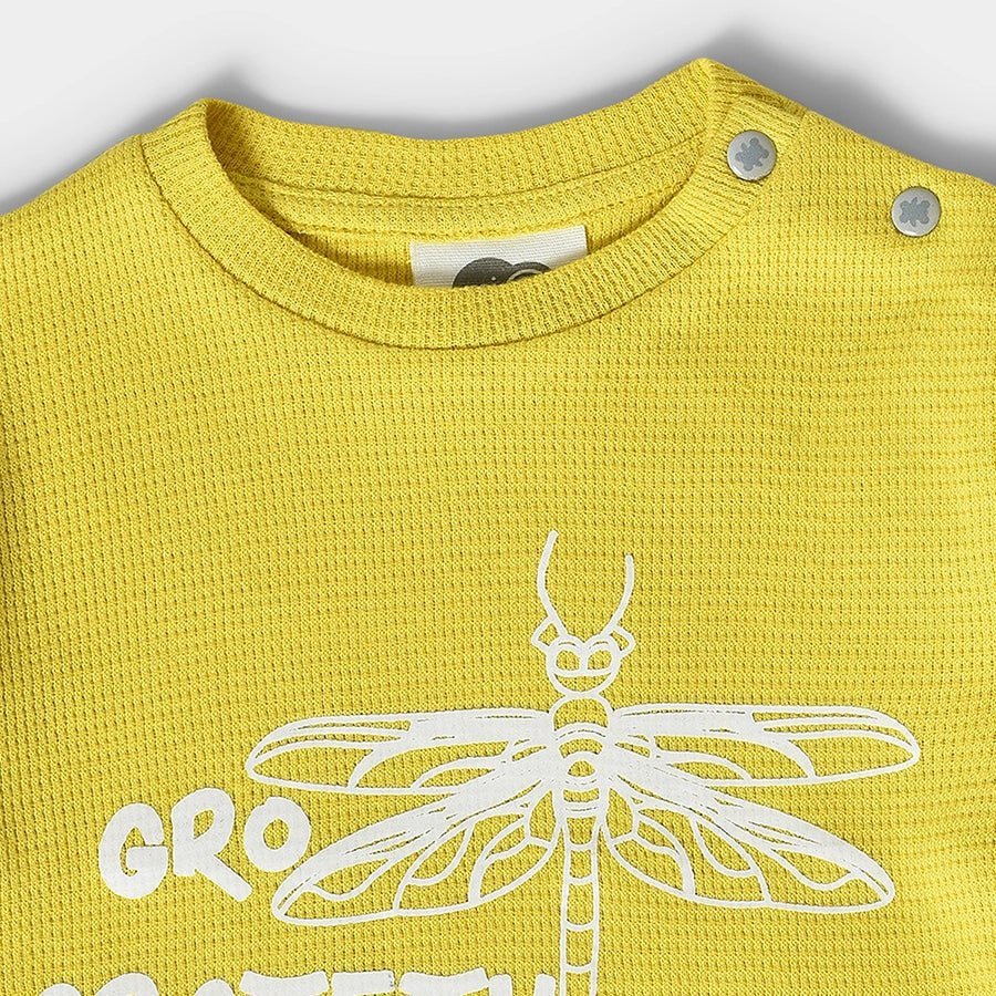1Pk Cotton Waffle Full Sleeve T-Shirt Full Sleeve T-Shirt 10