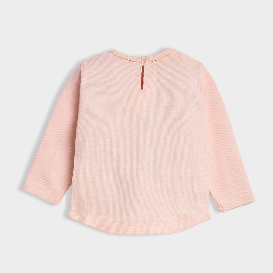 1Pk Cotton Waffle Full Sleeve T-Shirt Full Sleeve T-Shirt 3