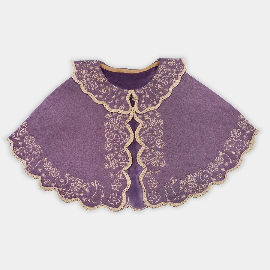 1Pk Polyester Bonded Fleece Poncho Poncho 2