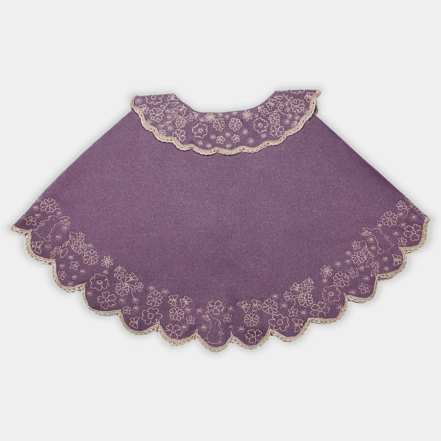 1Pk Polyester Bonded Fleece Poncho Poncho 3