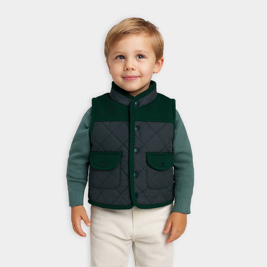 1Pk Polyester Ns Sleeveless Jacket Sleeveless Jacket 1