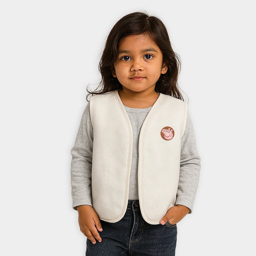 1Pk Polyester Pile Sleeveless Jacket Sleeveless Jacket 1