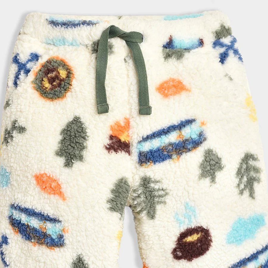 1Pk Polyester Sherpa Jogger Jogger 9