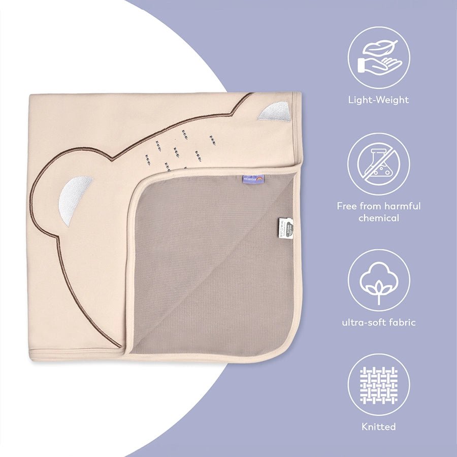 1Pk Polyester/Cotton Elastane Knitted Blanket Blanket 6