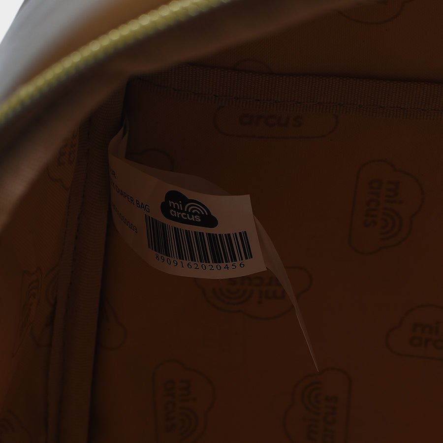 1Pk Vegan leather Diaper Bag Diaper Bag 13