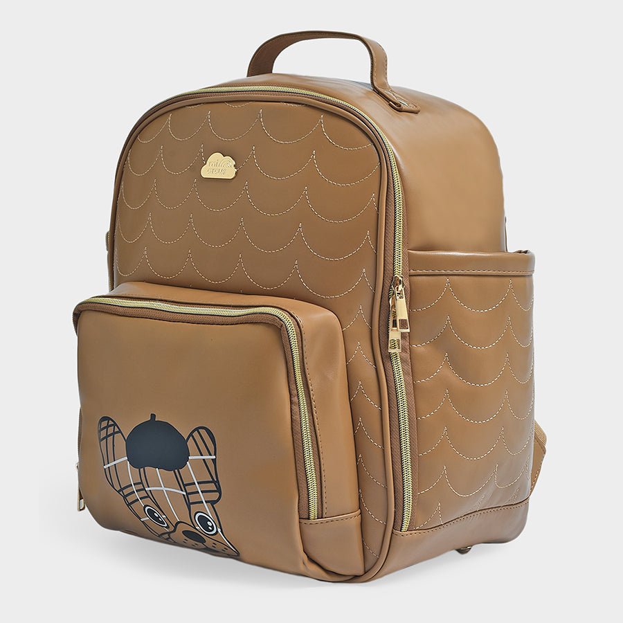 1Pk Vegan leather Diaper Bag Diaper Bag 5