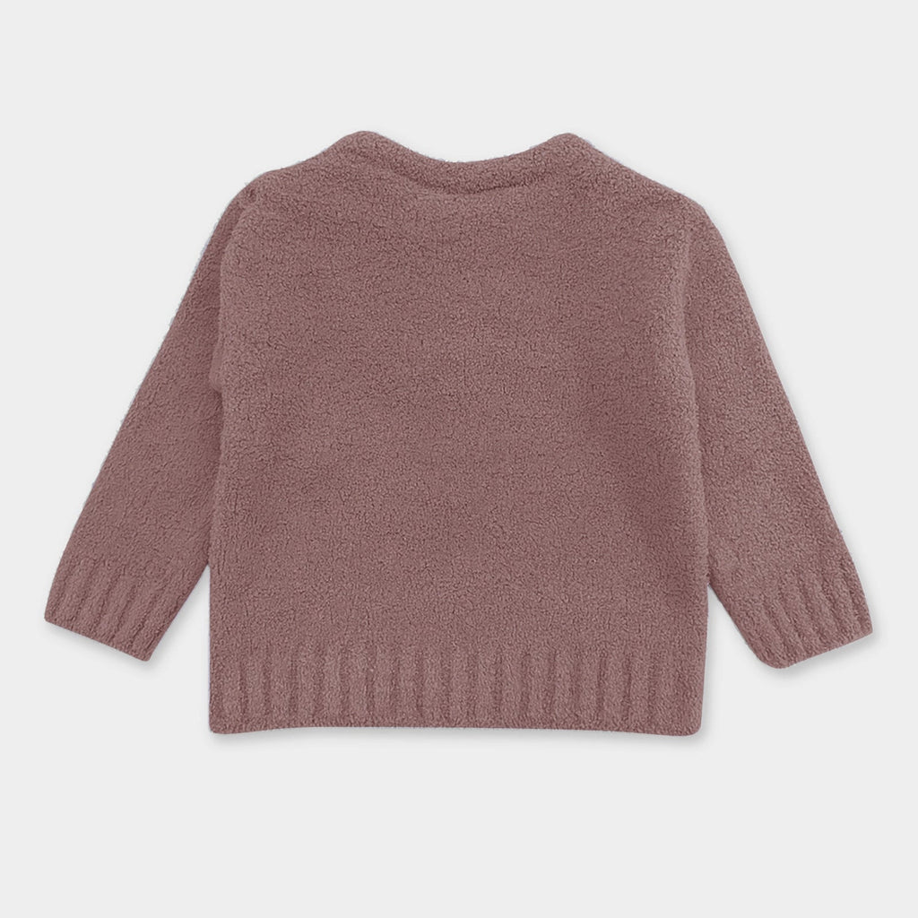 2Pc Polyester Fine Knit Sweater - Pyjama Set Sweater - Pyjama Set 4