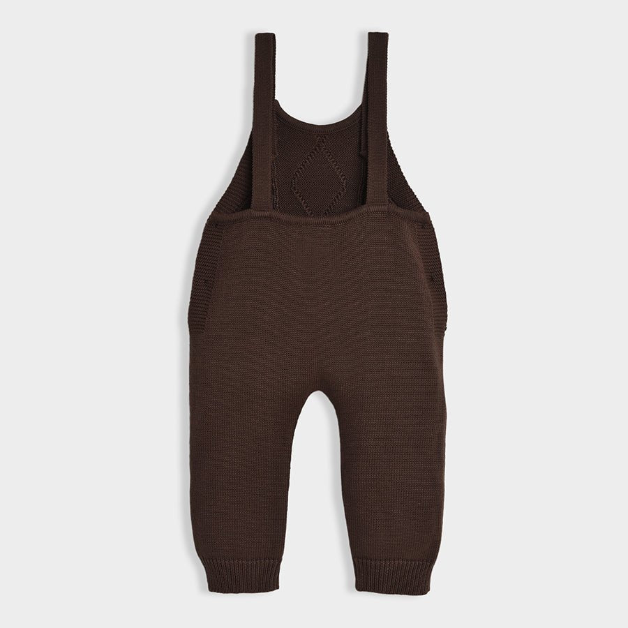 2Pk Blended Cable Knit Dungaree Set Dungaree Set 11