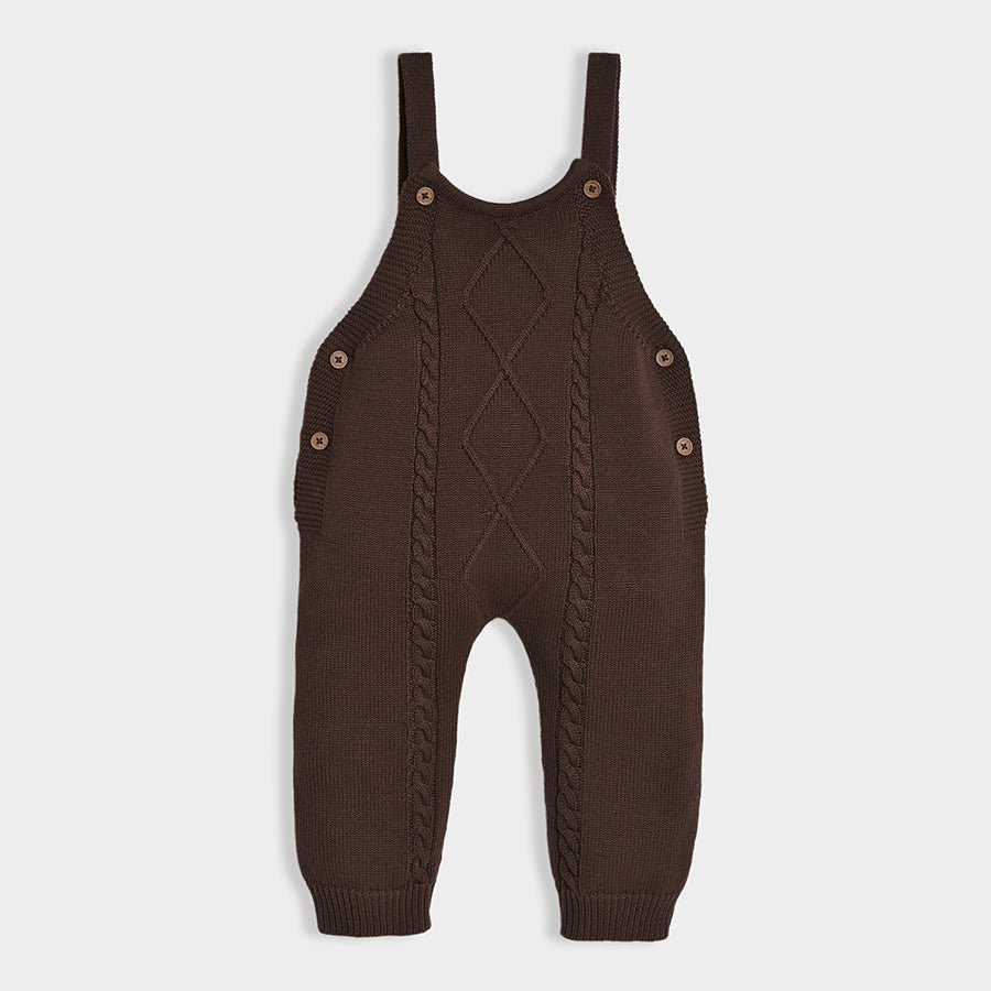 2Pk Blended Cable Knit Dungaree Set Dungaree Set 10