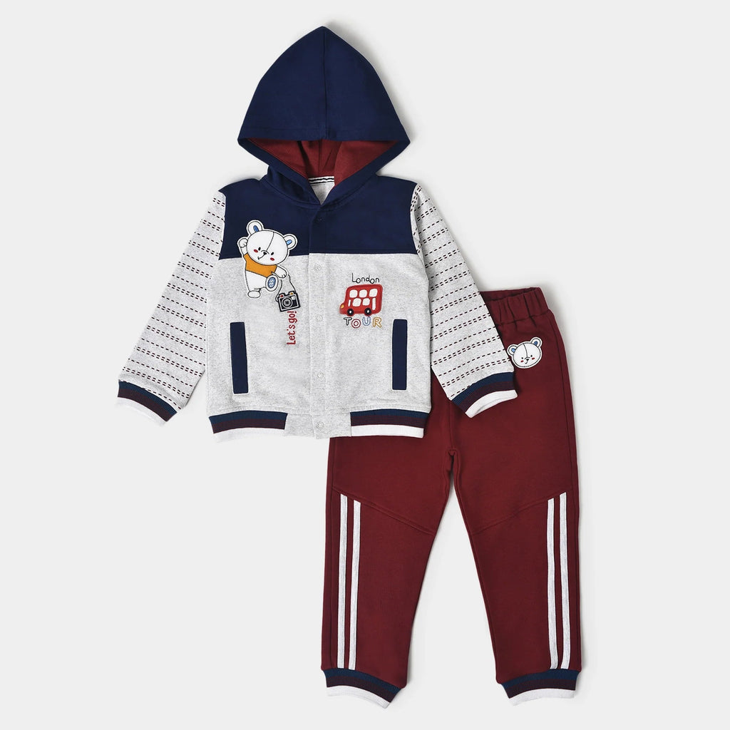 2Pk Blended Fleece Sweatshirt - Jogger Set Sweatshirt - Jogger Set 2