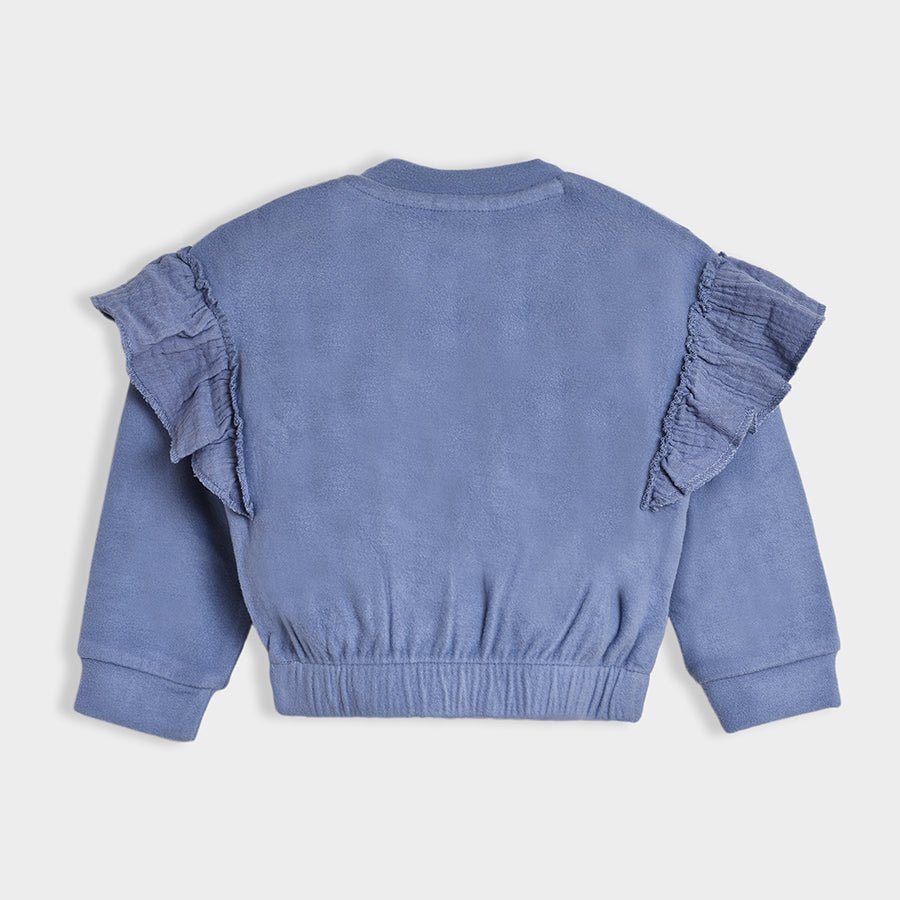 2PK Blended Rib Knit Sweatshirt - Jogger Set Sweatshirt - Jogger Set 3