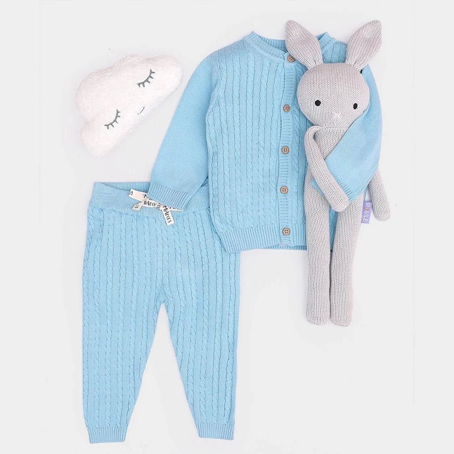2Pk Cotton Cable Knit Sweater - Pyjama Set Sweater - Pyjama Set 9