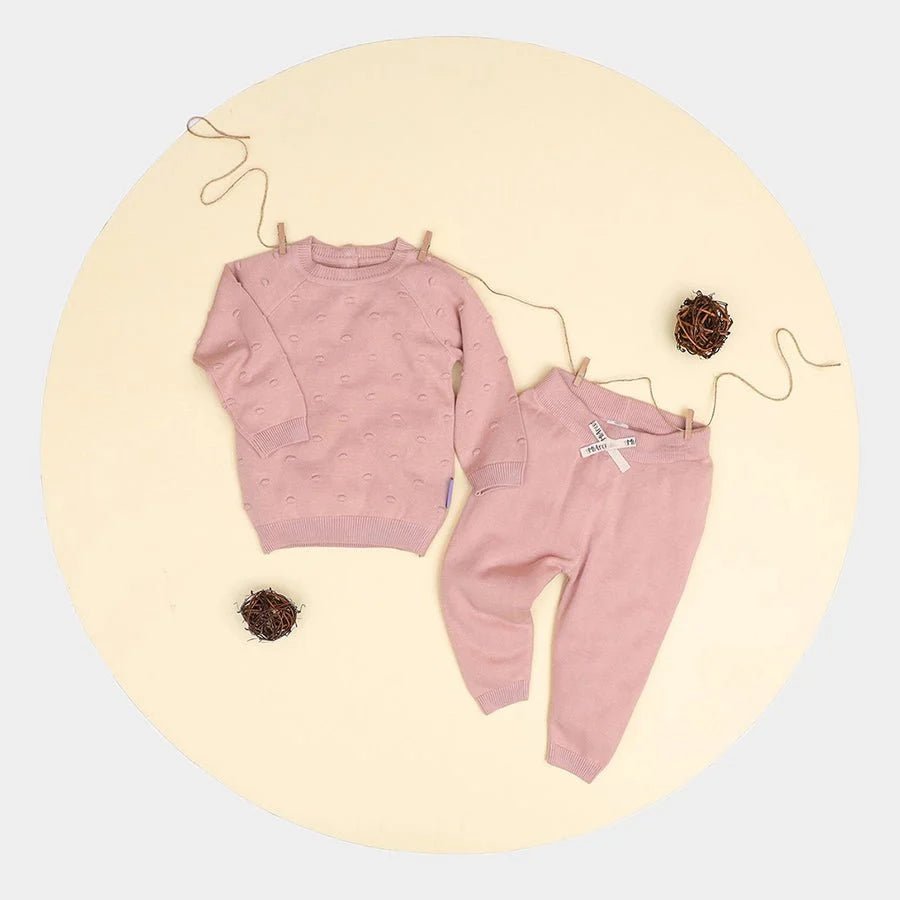 2Pk Cotton Fine Knit Sweater - Pyjama Set Sweater - Pyjama Set 3