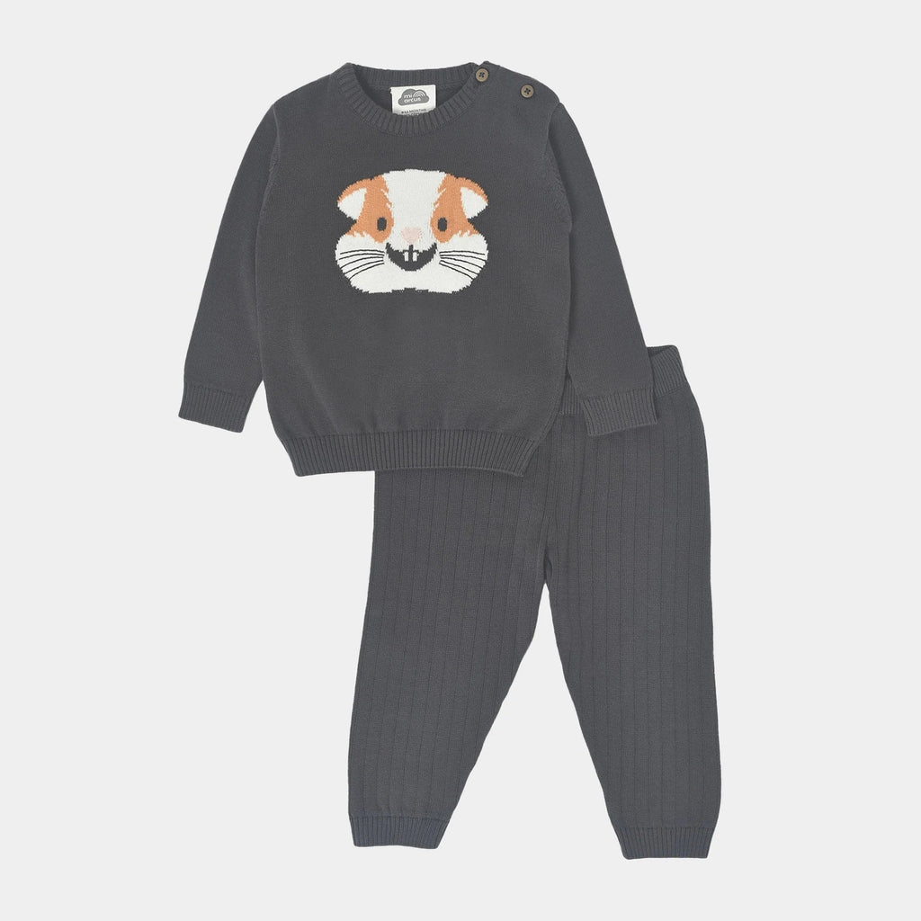 2Pk Cotton Fine Knit Sweater - Pyjama Set Sweater - Pyjama Set 1