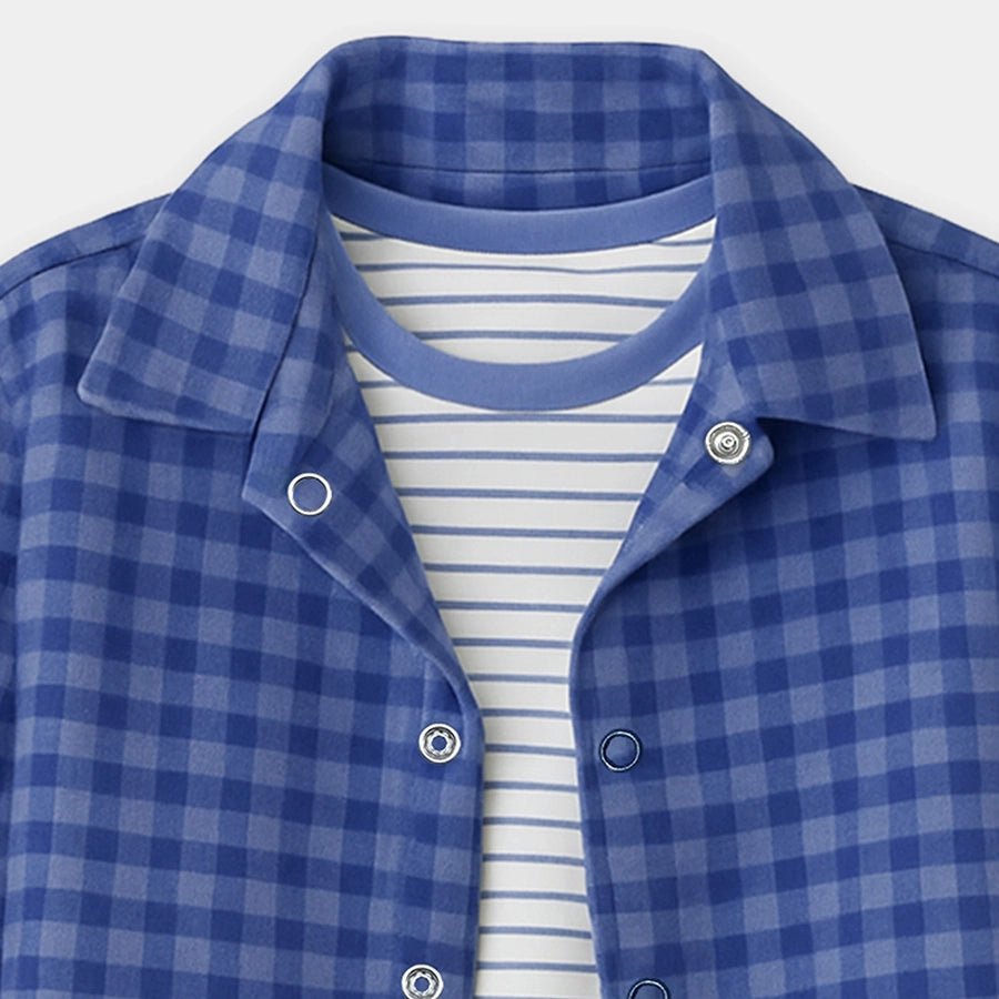 2Pk Cotton Flannel Shirt & T-Shirt Set Shirt & T-Shirt Set 5